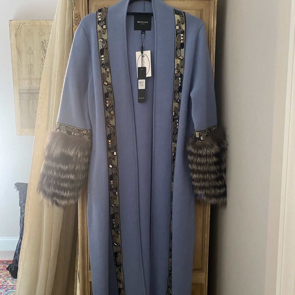 NWT Beulah Style knit sweater coat cardigan